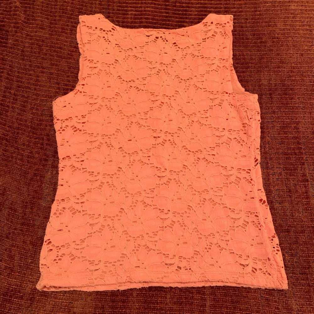 Orange Floral Tank Top - Picture 11 of 11